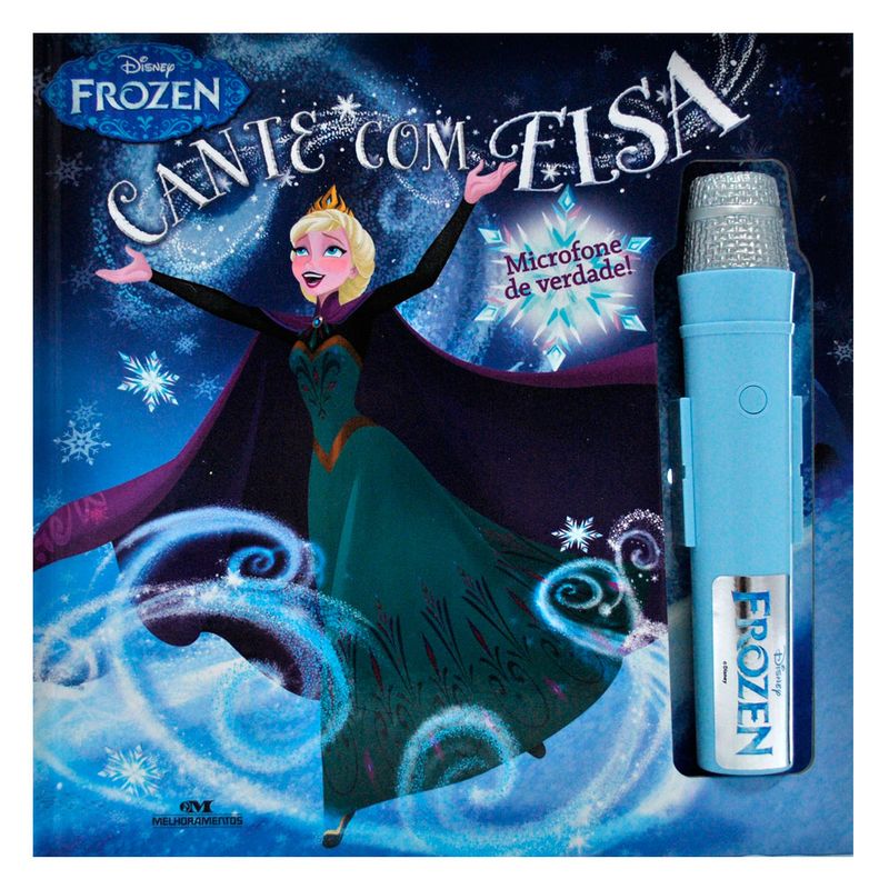 Livro-e-Microfone-Disney---Frozen---Cante-com-Elsa---Melhoramentos