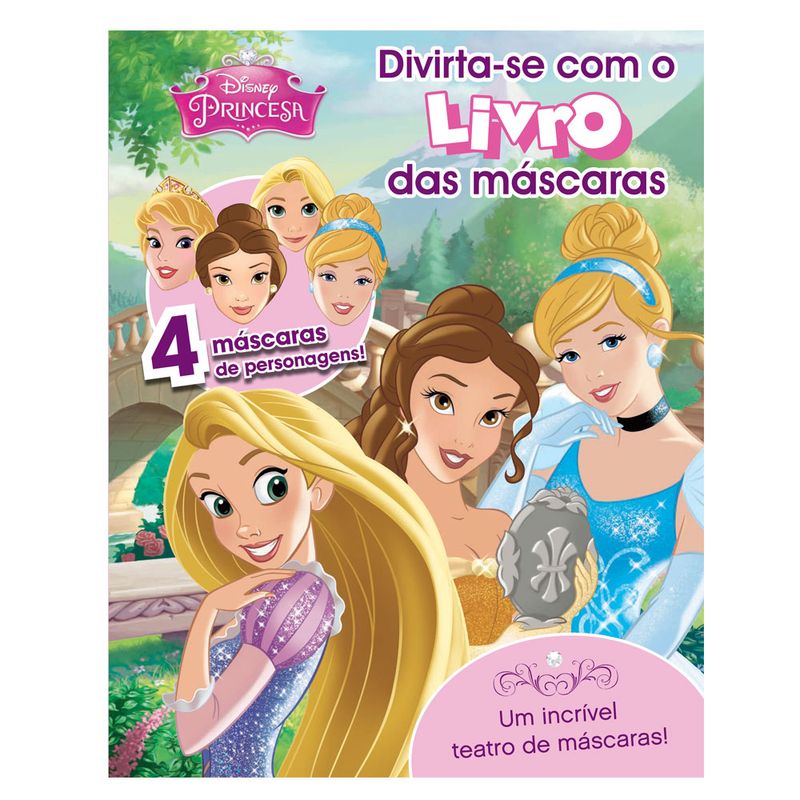 Livro-de-Mascaras-Disney---Princesas-Disney---DCL