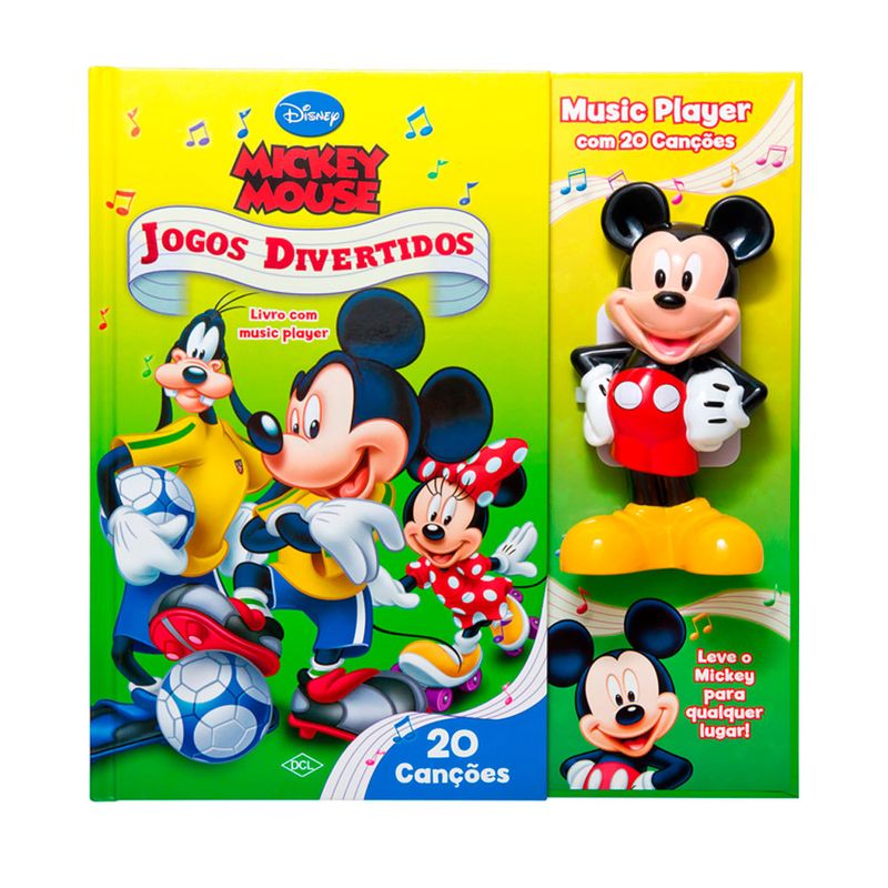 Livro-Music-Player-Disney---Mickey-Mouse---DCL