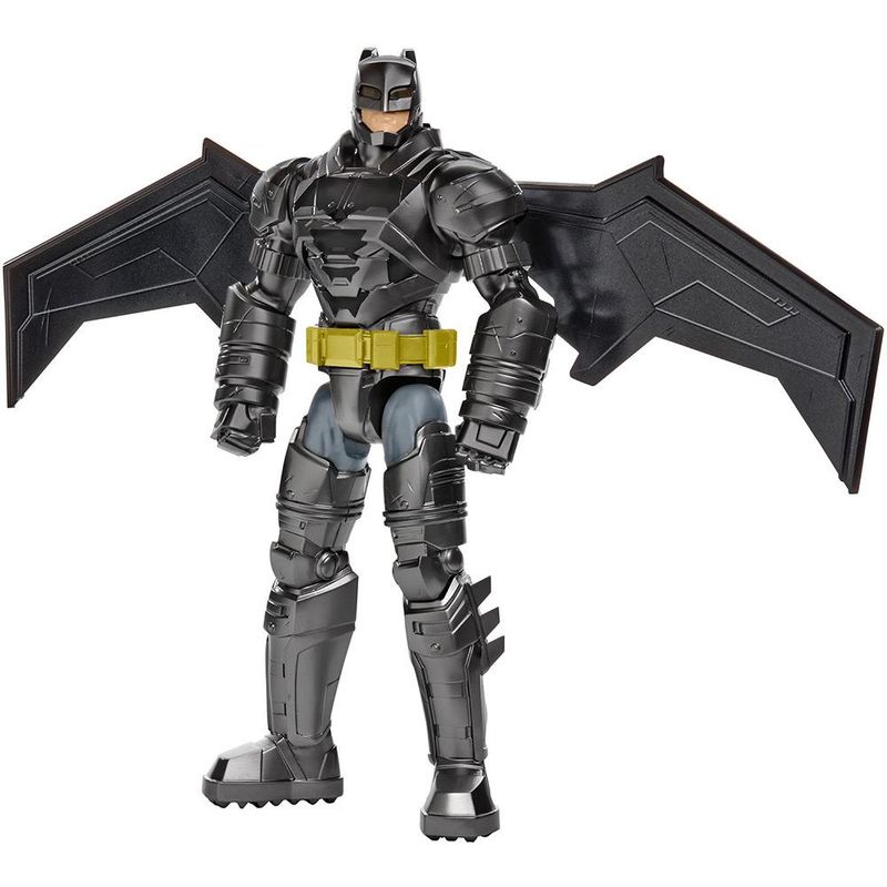 Figura-Articulada-com-Mecanismos---DC-Heroes---Batman-Vs-Superman---A-Origem-da-Justica---Batman-com-Armadura-30cm---Mattel