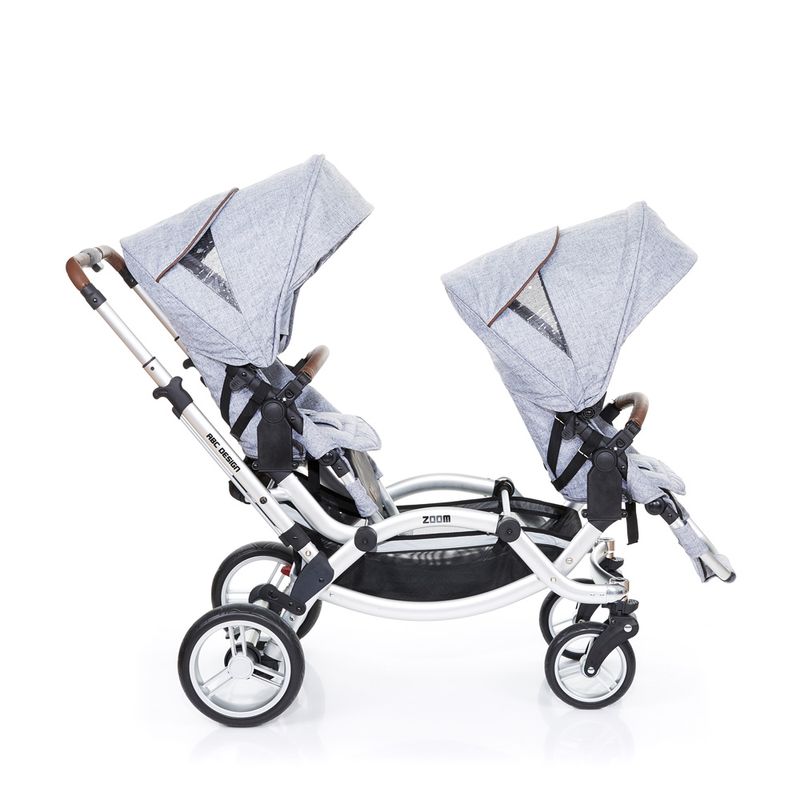 Carrinho-de-Passeio-para-Gemeos---Zoom---Graphite-Grey---ABC-Design