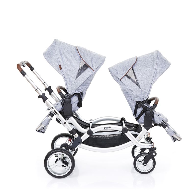 Carrinho-de-Passeio-para-Gemeos---Zoom---Graphite-Grey---ABC-Design
