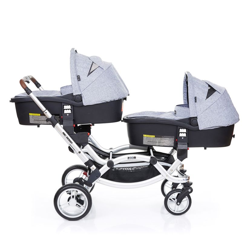Carrinho-de-Passeio-para-Gemeos---Zoom---Graphite-Grey---ABC-Design