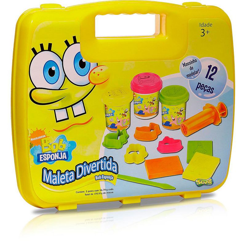 Massa-de-Modelar-e-Acessorios---Maleta-Divertida-12-Pecas---Bob-Esponja---Sunny