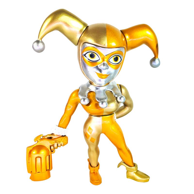 Figura-Colecionavel-10-Cm---Metals---DC-Comics---Golden-Harley-Quinn---DTC