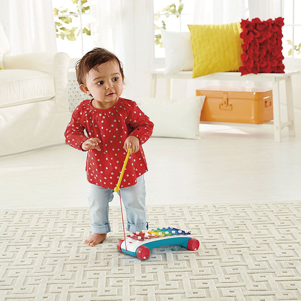 Xilofone Colorido e Carrinho - Fisher-Price - Ri Happy