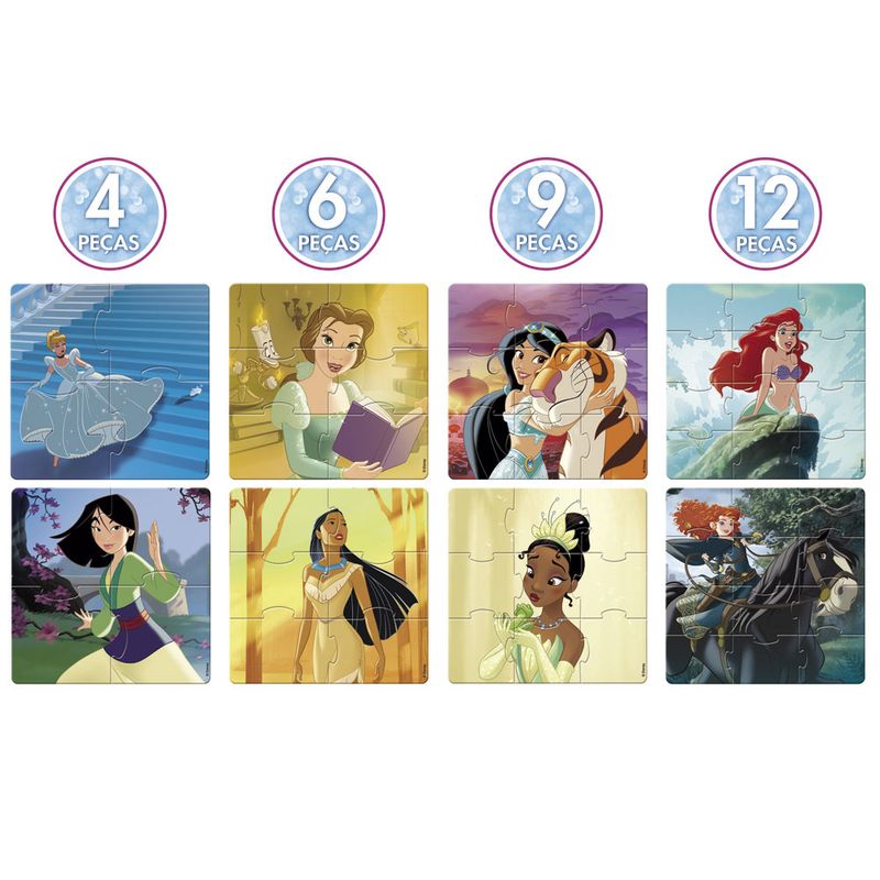 2-Quebra-Cabeca-Baby-Puzzle---Princesas-Disney---Grow