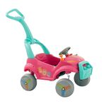 Carrinho-Smart-de-Passeio-com-Pedal-e-Andador---Rosa---Bandeirante-Detalhe-1