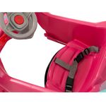 Carrinho-Smart-de-Passeio-com-Pedal-e-Andador---Rosa---Bandeirante-Detalhe-6
