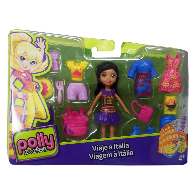 Mini-Boneca-Polly-Pocket---Viagem-a-Italia---Mattel