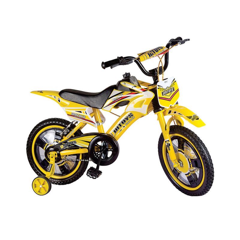 Bicicleta-ARO-16---Bike-Moto---Amarela---Uni-Toys_v2