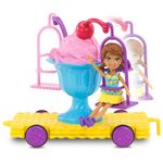 Boneca-e-Veiculo---Polly-Pocket---Carrinhos-de-Carnaval---Shani-no-Sundae---Mattel