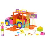 Mini-Boneca---Polly-Pocket---Polly-com-Veiculo---Carro-de-Acampamento---Mattel