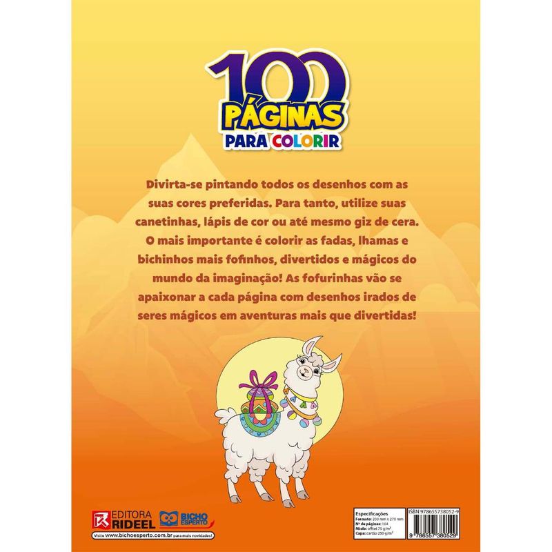 Livro-para-Colorir---A-Turminha-da-Lhama---100-Paginas---Catavento-1