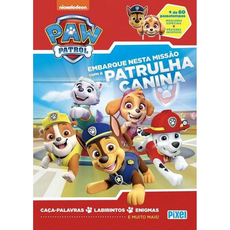 Livro-de-Atividades---Patrulha-Canina---Mais-de-60-Passatempos---Catavento-0