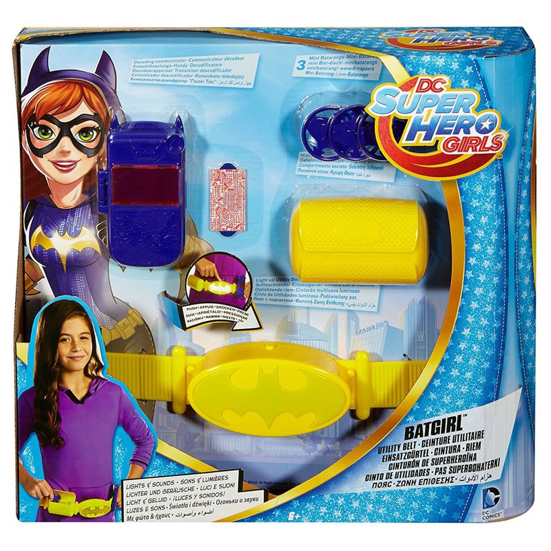 Cinto-de-Utilidades---DC-Super-Hero-Girls---Batgirl---Mattel