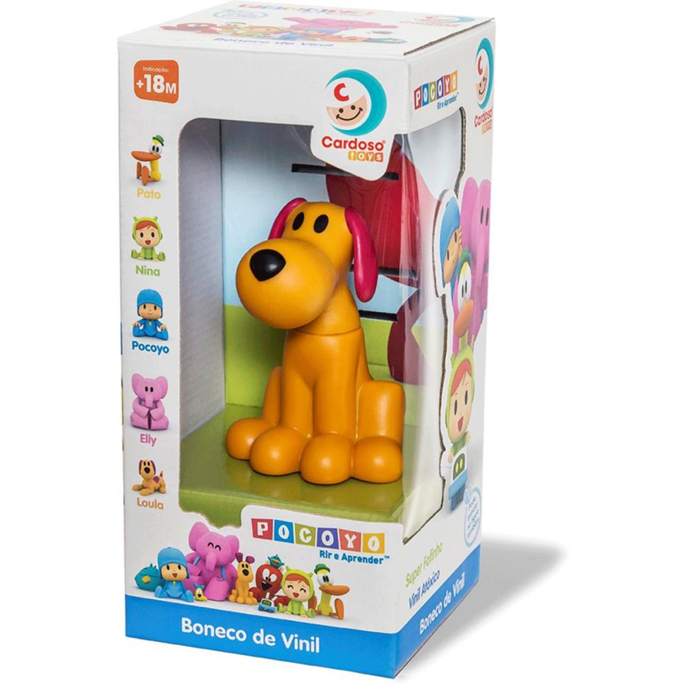 BONECO E PERSONAGEM POCOYO LOULA 15CM. VINIL - Ri Happy