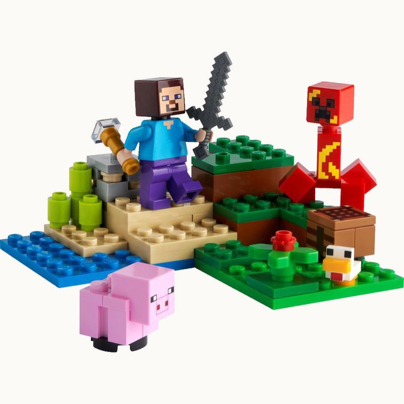 LEGO---Minecraft---A-Emboscada-do-Creeper---21177-2