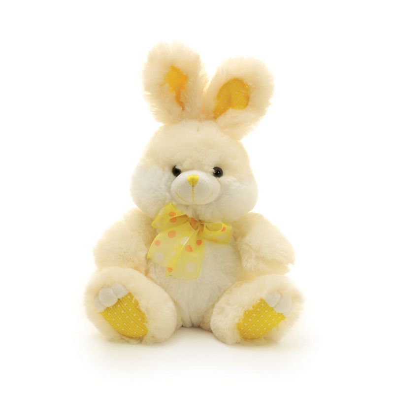 Pelucia-Kids-Coelho---32-cm---Amarelo---Cromus