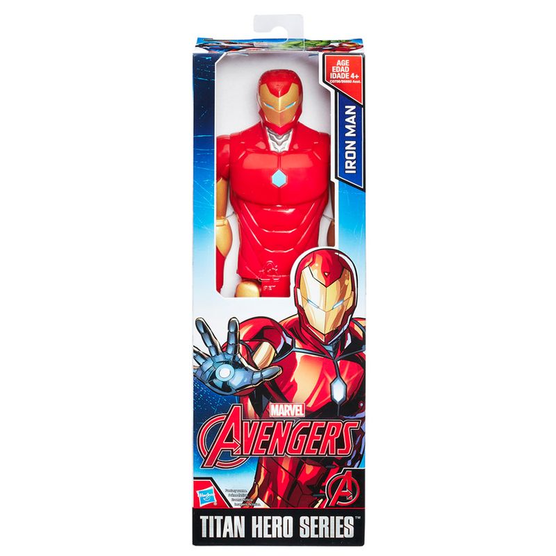 Figura-de-Acao---30-cm---Titan-Hero-Series---Iron-Man---Vingadores---Marvel---Hasbro