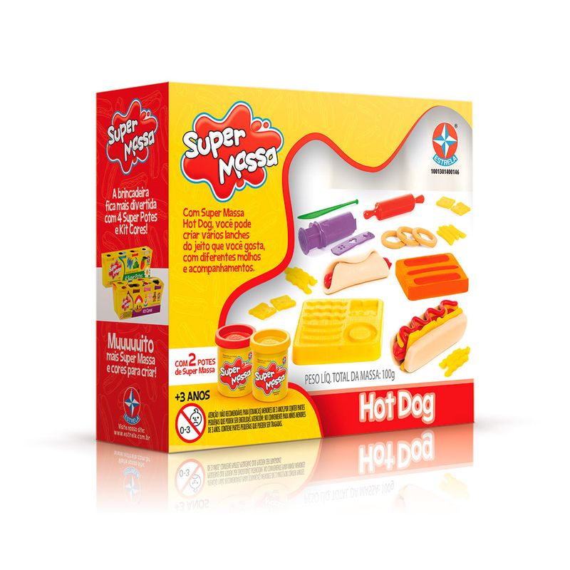 Conjunto-de-Massas-de-Modelar---Super-Massa---Hot-Dog---Estrela