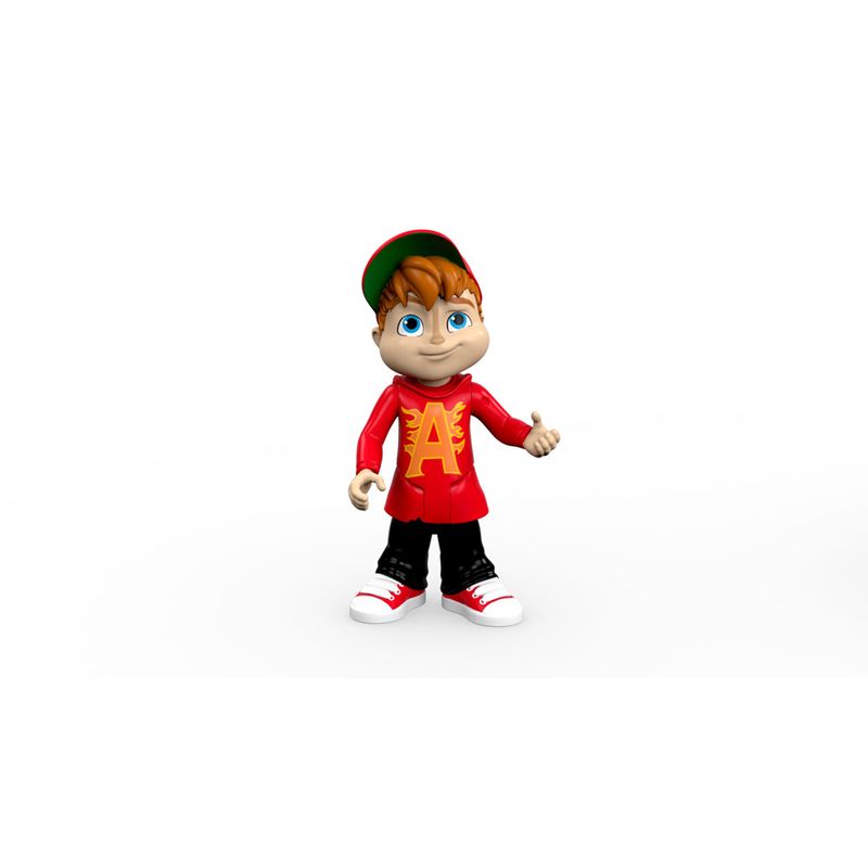 Mini-Figura-com-Veiculo---Alvinnn----e-os-Esquilos---Alvin---Mattel