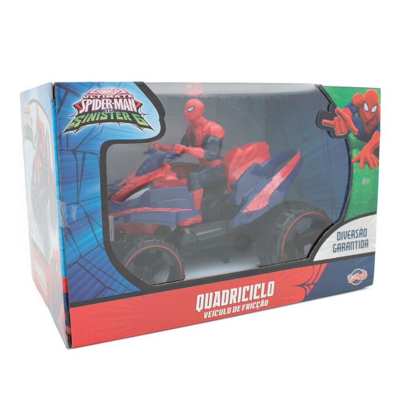 Quadriciclo-de-Friccao---Ultimate-Spider-Man-Sinister-6---Marvel---Toyng