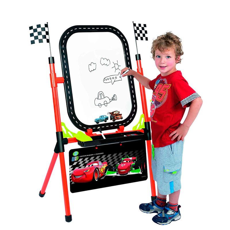 Conjunto-de-Artes-e-Atividades---Lousa-2-em-1---Disney---Carros---New-Toys-1