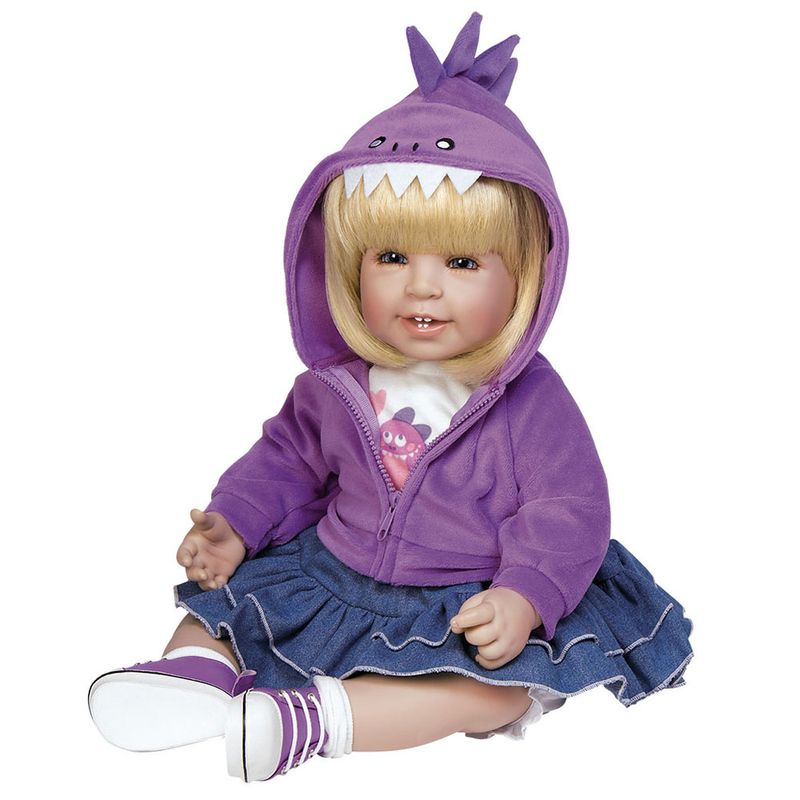 Confira Boneca Adora Doll - Reborn - Dino & Denim - Shiny Toys