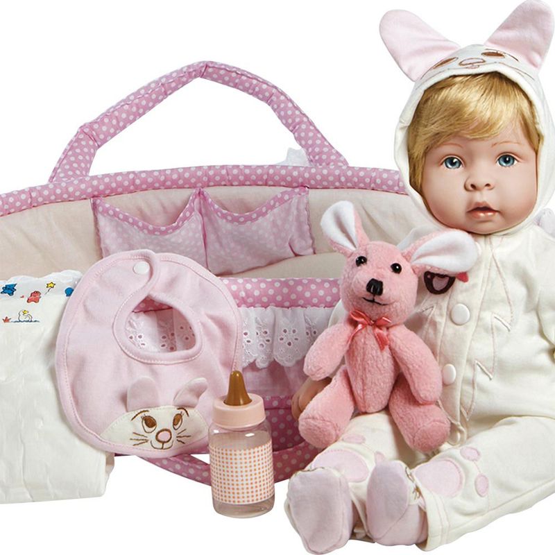 Boneca Bebe Com Acessorios Reborn Molly Com Pelucia Fluffy Shiny Toys