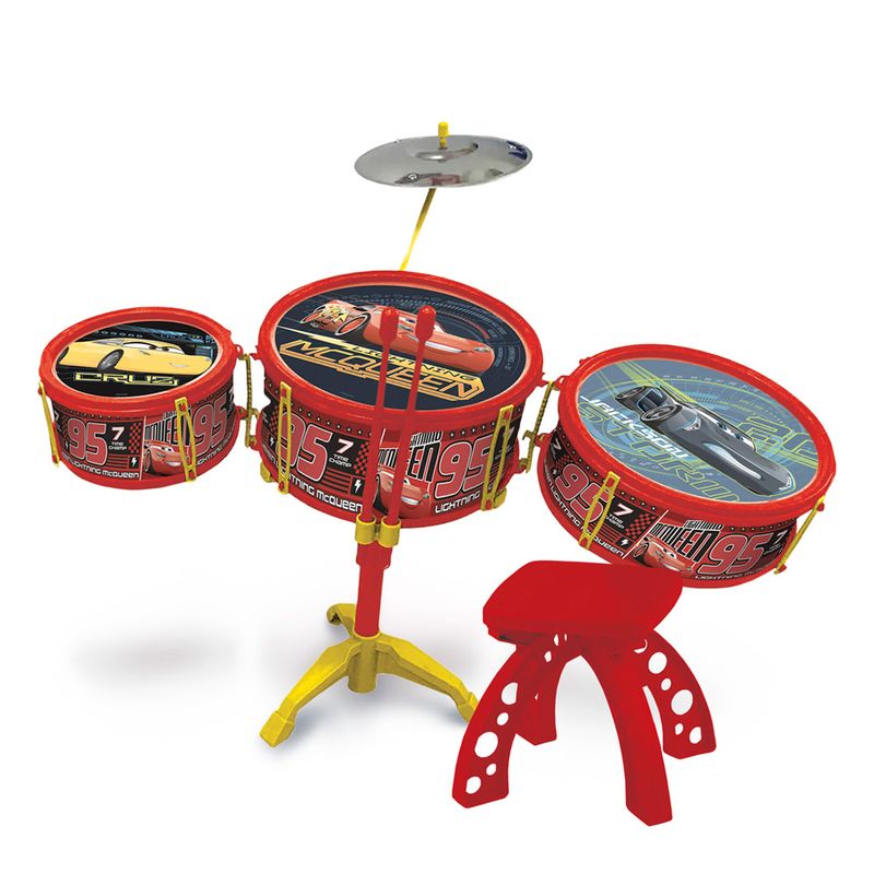 Bateria-Infantil-Musical---Disney-Cars---Toyng