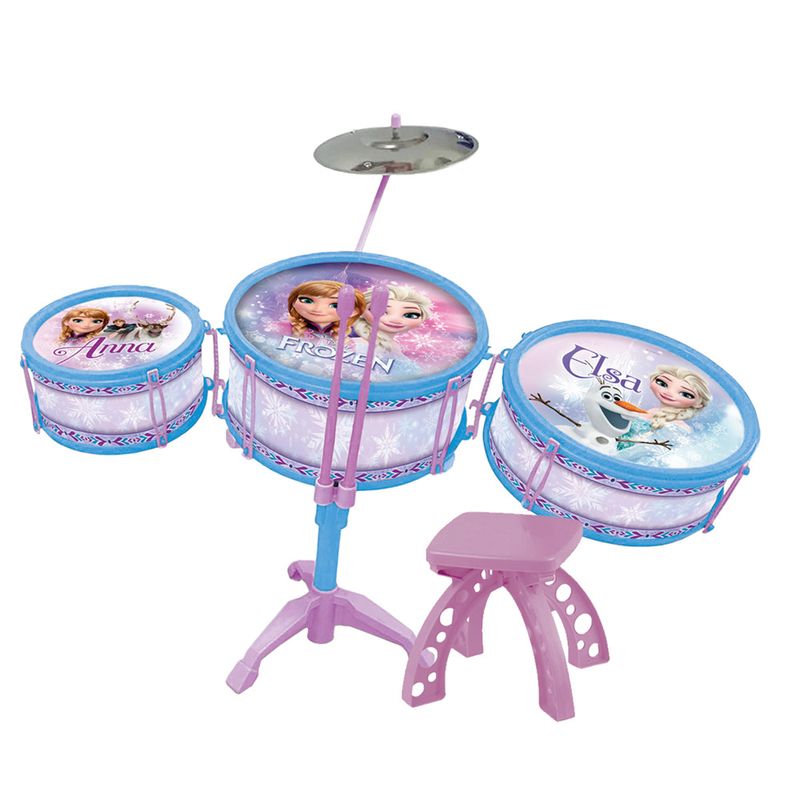 Bateria-Infantil-Musical---Disney-Frozen---Toyng