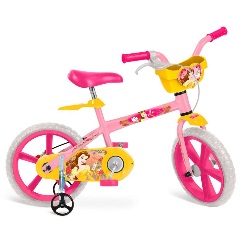 Bicicleta-ARO-14---Disney---Princesas---Bandeirante