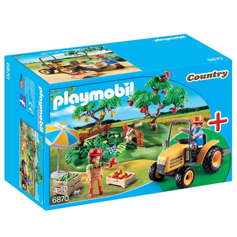 Playmobil---Country---Pomar-com-Trator---6870---Sunny