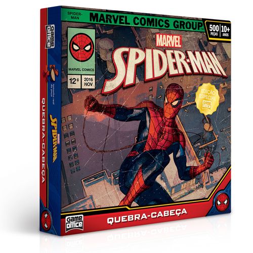 Quebra-Cabeça - 500 Peças - Disney - Marvel - Spider-Man - Toyster