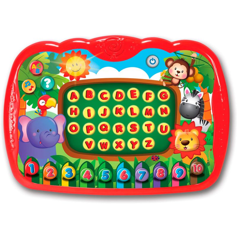 Tablet-Musical---Amiguinhos-da-Selva---Aprendendo-Letras-e-Numeros---Yes-Toys