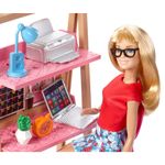 Boneca-Barbie-Articulada---Barbie-com-Moveis-e-Acessorios---Barbie-no-Escritorio---Mattel