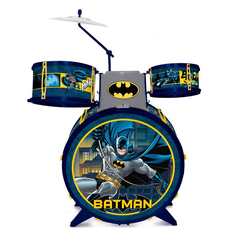 Bateria-Infantil---DC-Comics---Batman---Fun