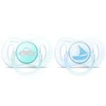Mini-Chupetas-Para-Recem-Nascidos---0-a-2-Meses---Pack-com-2-Un---Azul-e-Verde---Philips-Avent