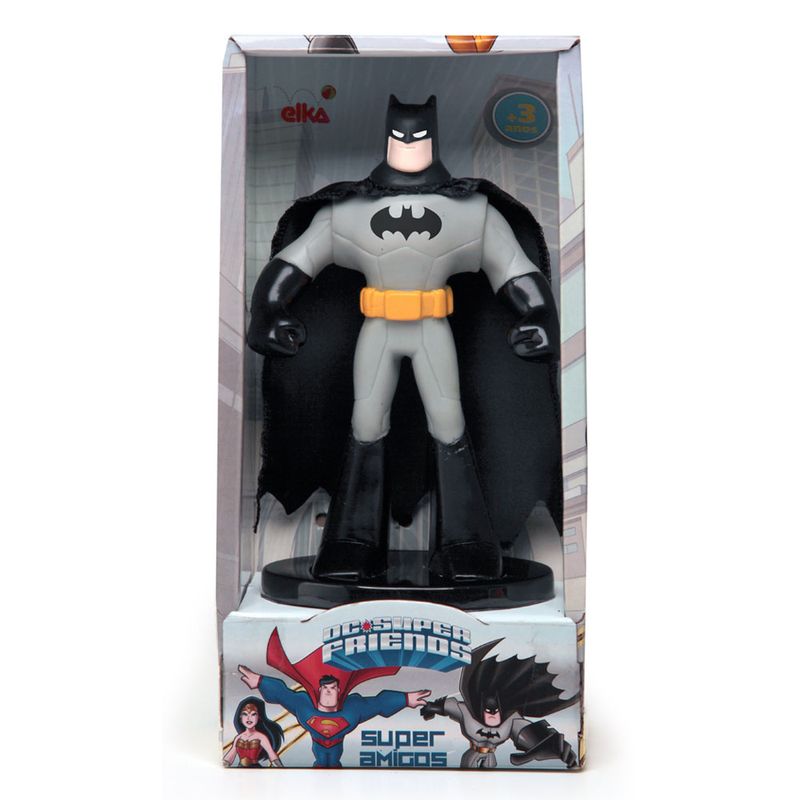 Boneco-em-Vinil---20-Cm---DC-Comics---Super-Amigos---Batman---Elka