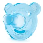 Chupeta-de-Silicone-Para-Recem-Nascidos---0-a-3-Meses---Pack-com-2-Un---Azul-e-Verde---Philips-Avent