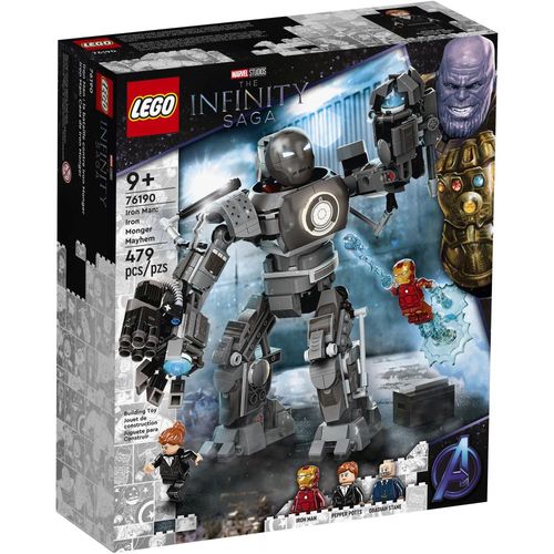 LEGO Marvel - The Infinity Saga - Iron Man Iron Monger Mayhem - 76190