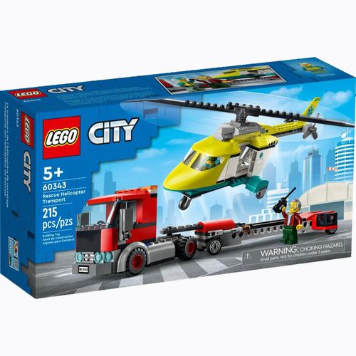 LEGO City - Rescue Helicopter Transport - 60343