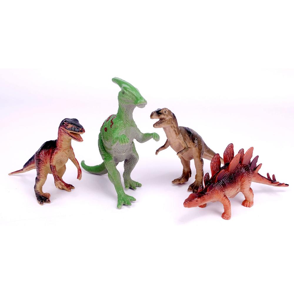 Jogo pré-histórico de brinquedos de dinossauro do Angola