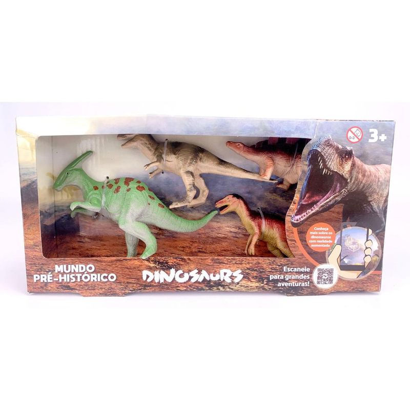 Conjunto-de-Figuras---Mundo-Pre-Historico---Dinossauros---FanFun-1