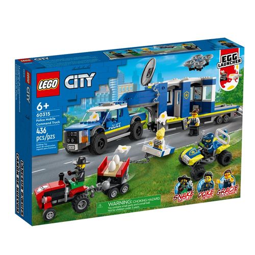 LEGO - City - Caminhão de Comando Móvel da Polícia - 60315