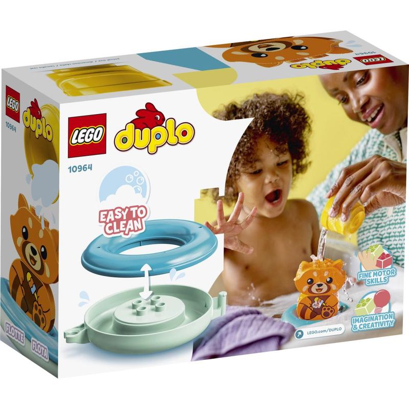 LEGO---Duplo---Diversao-Hora-do-Banho--Panda-Vermelho-Flutuante---10964-1