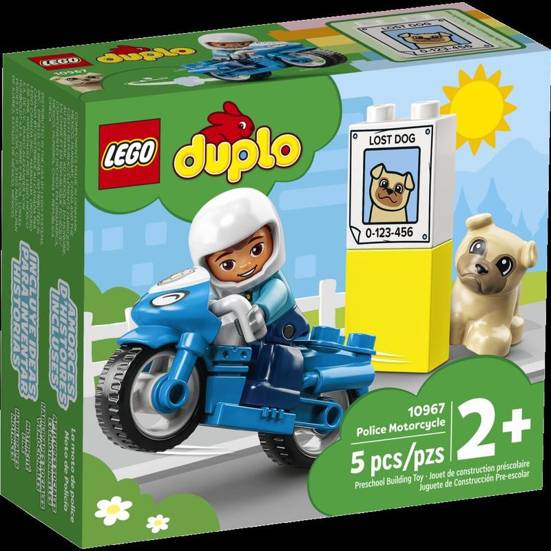Lego---Motocicleta-da-Policia---10967-0