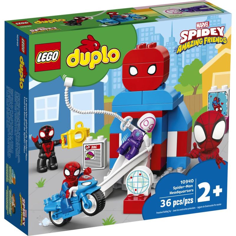 LEGO-Duplo---Disney---Marvel---Homem-Aranha---Quartel-General-do-Homem-Aranha---10940-0