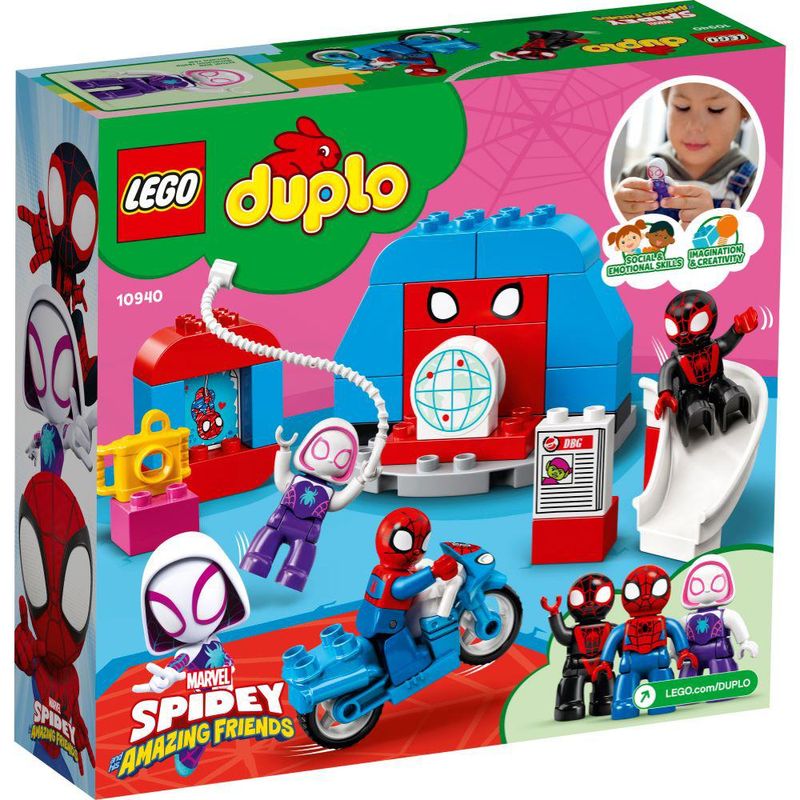 LEGO-Duplo---Disney---Marvel---Homem-Aranha---Quartel-General-do-Homem-Aranha---10940-1